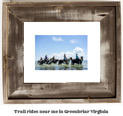 trail rides near me in Greenbriar, Virginia